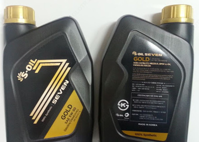 Масло синтетическое S-oil SEVEN GOLD SAE 5W-30 4л