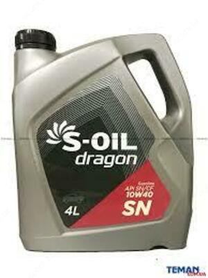 Масло синтетическое S-Oil Dragon SN 10W-40 4л - 172 390 сум / шт.