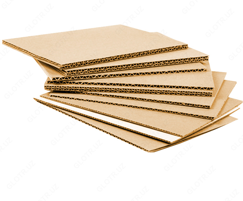 Гофрированный картон М2 3-х слойный