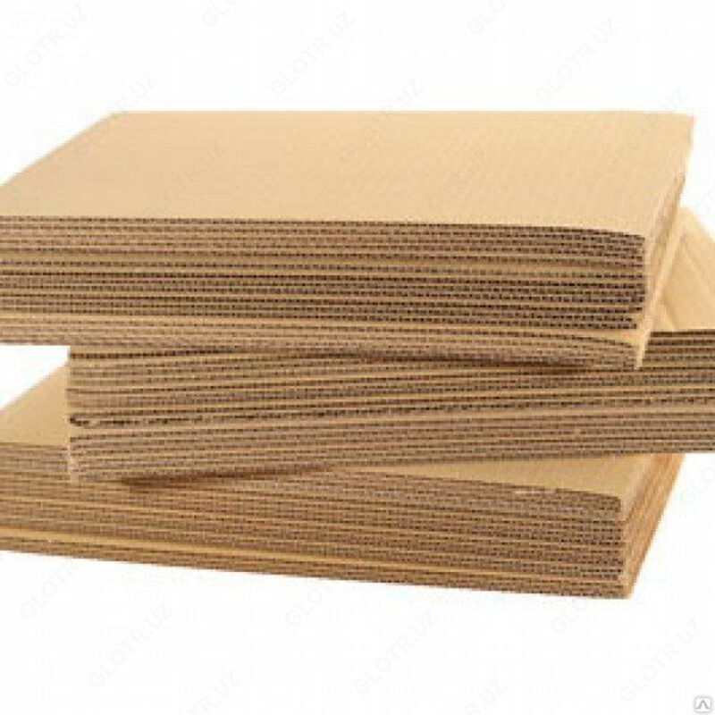 Гофрированный картон М2 5-х слойный - от 5 000 сум