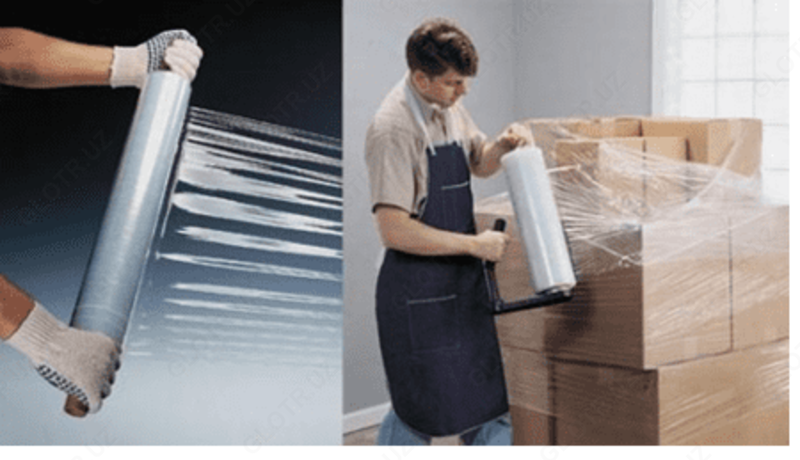 Стрейч пленка 500ММ/20МКМ/1КГ