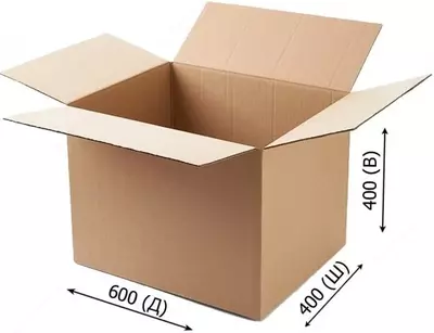 Гофрокоробка 600*400*400 мм 5-слойная