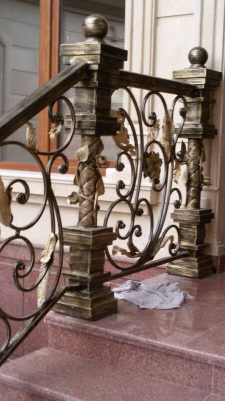 Металлические ограждения для лестниц  - от 350 000 сум