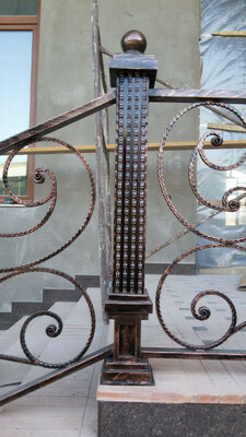 Кованое ограждение - от 350 000 сум / кв.м