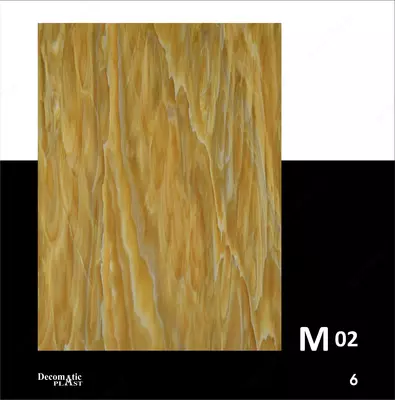 Yaltiroq dekorativ PVX paneli 1.22*2.80 - 285 000 so'm / dona