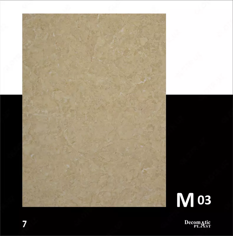 Глянцевая декоративная панель из ПВХ M03