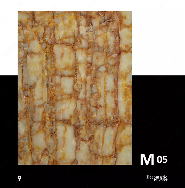 Глянцевая декоративная панель из ПВХ M05