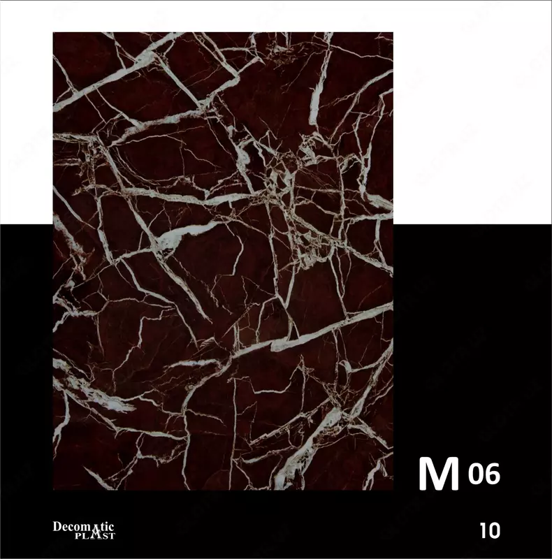 Глянцевая декоративная панель из ПВХ M06