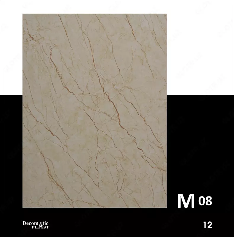 Глянцевая декоративная панель из ПВХ M08