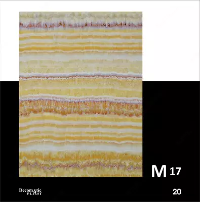 Глянцевая декоративная панель из ПВХ M17