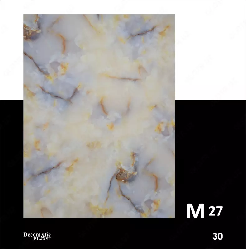 Глянцевая декоративная панель из ПВХ M27