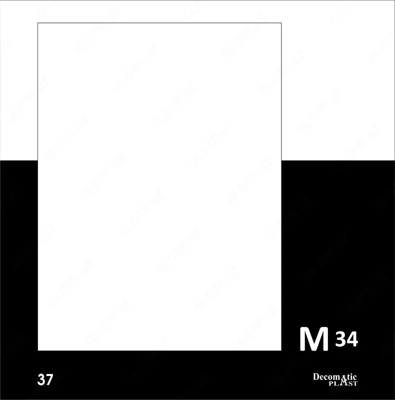 Глянцевая декоративная панель из ПВХ M34