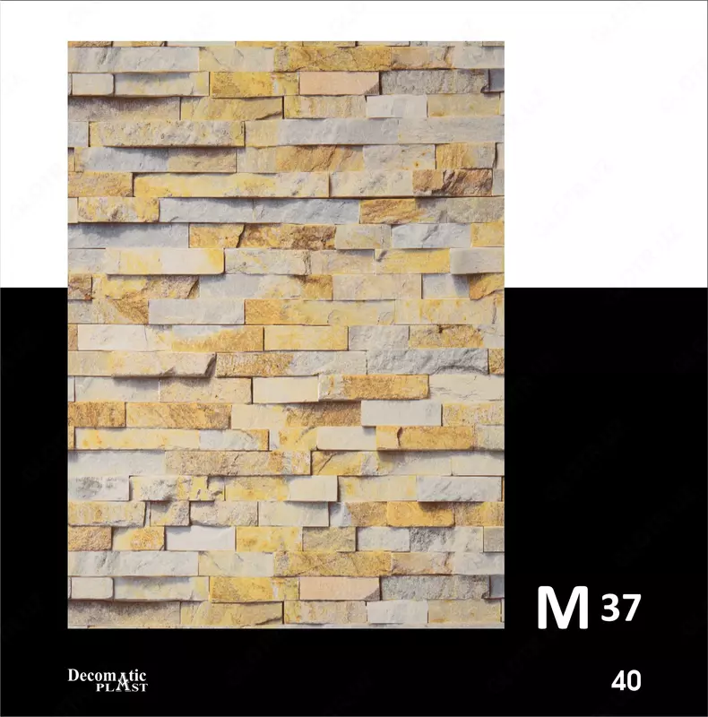 Глянцевая декоративная панель из ПВХ M37