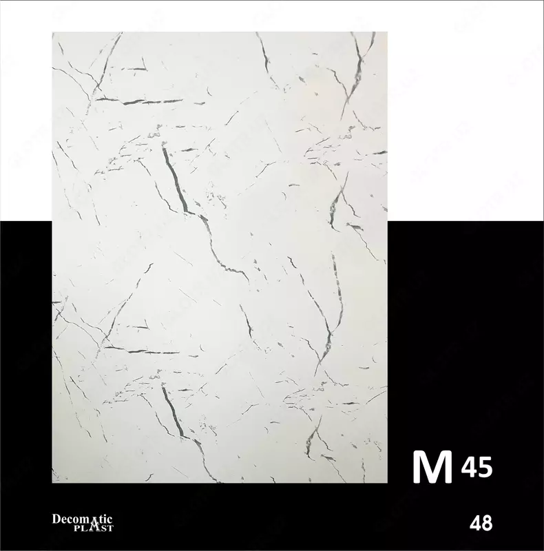 Глянцевая декоративная панель из ПВХ M45