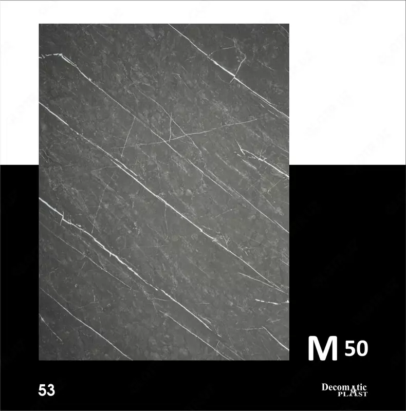 Yaltiroq dekorativ PVX paneli 1.22*2.44