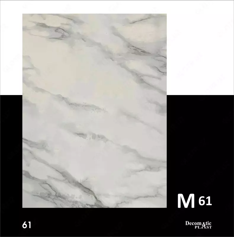  Глянцевая декоративная панель из ПВХ 1.22*2.80 M61 - 