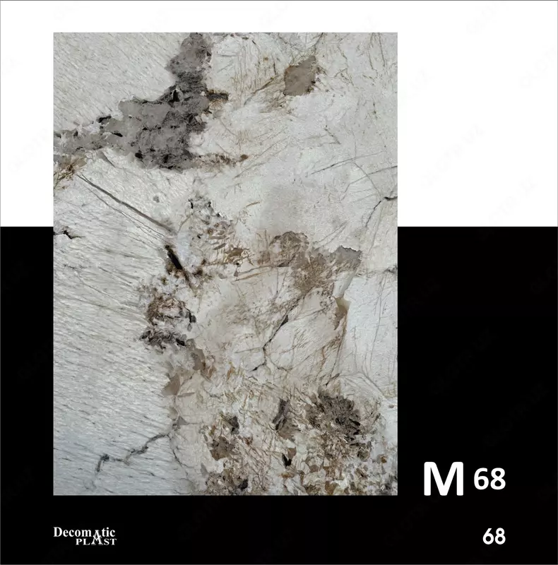  Глянцевая декоративная панель из ПВХ 1.22*2.80 M68 - 