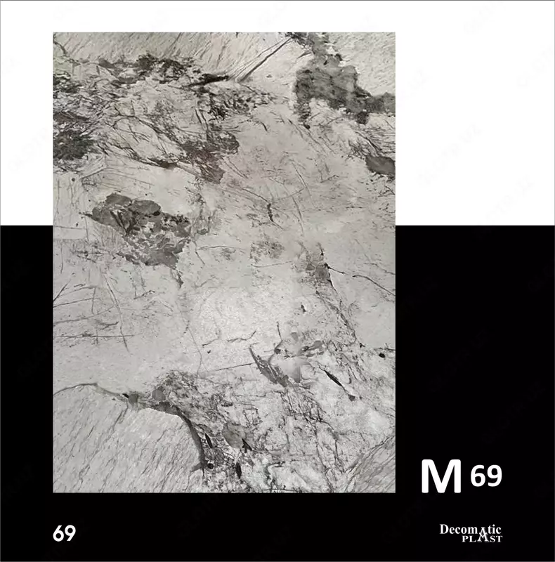 Глянцевая декоративная панель из ПВХ 1.22*2.44 M69