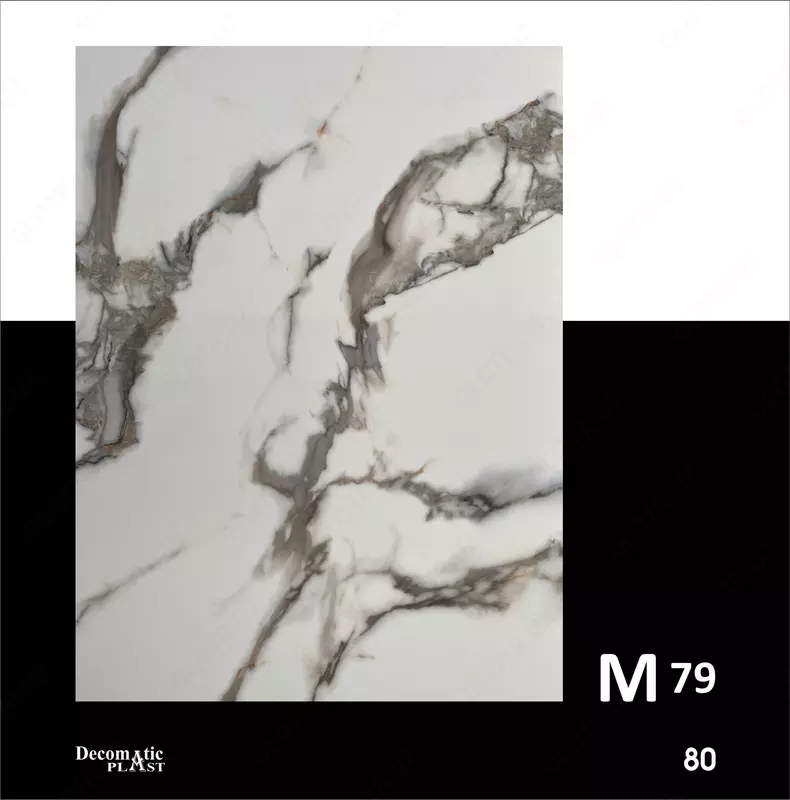 Глянцевая декоративная панель из ПВХ 1.22*2.80 M79