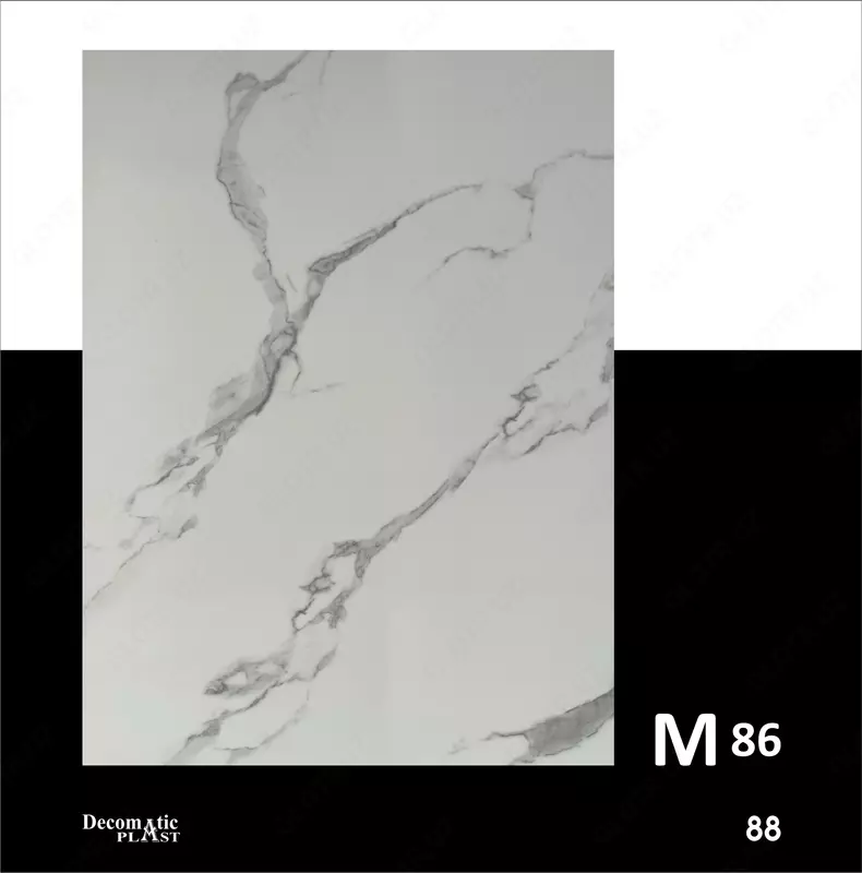  Глянцевая декоративная панель из ПВХ 1.22*2.44  M86 - 