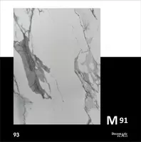  Глянцевая декоративная панель из ПВХ  1.22*2.80 M91 - 