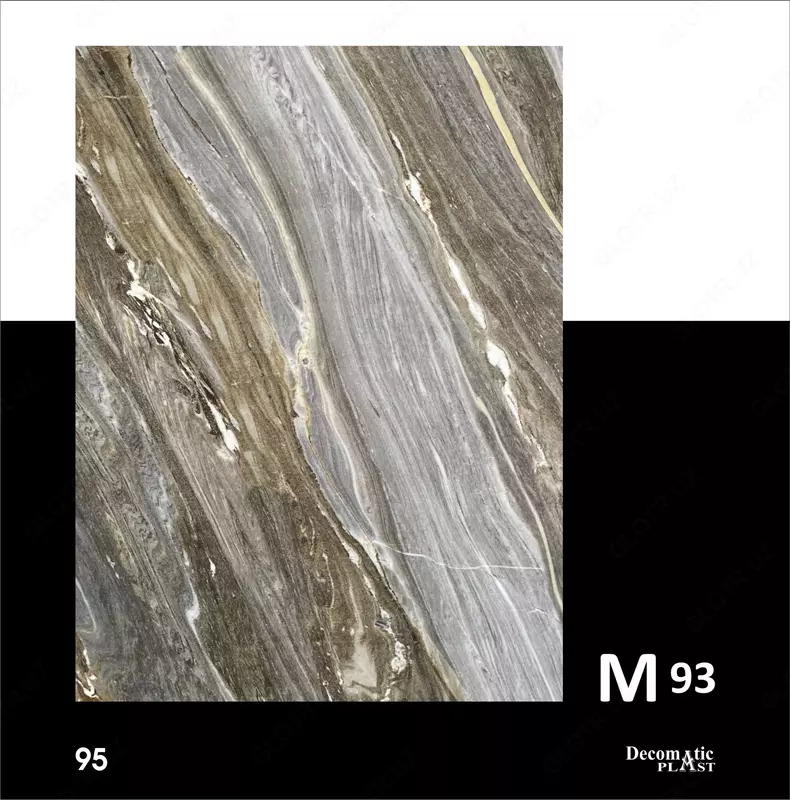 Глянцевая декоративная панель из ПВХ 1.22*2.44 M93