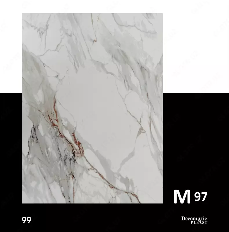  Yaltiroq dekorativ PVX paneli 1.22*2.44 - 