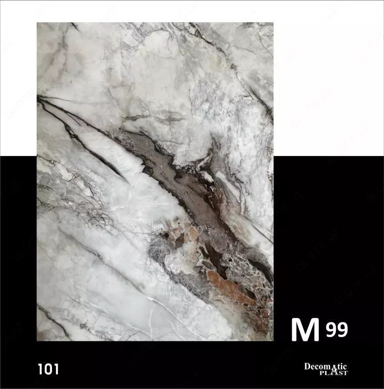 Yaltiroq dekorativ PVX paneli 1.22*2.44