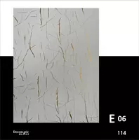  Золотистая декоративная панель из ПВХ 1.22*2.80 E06 - 