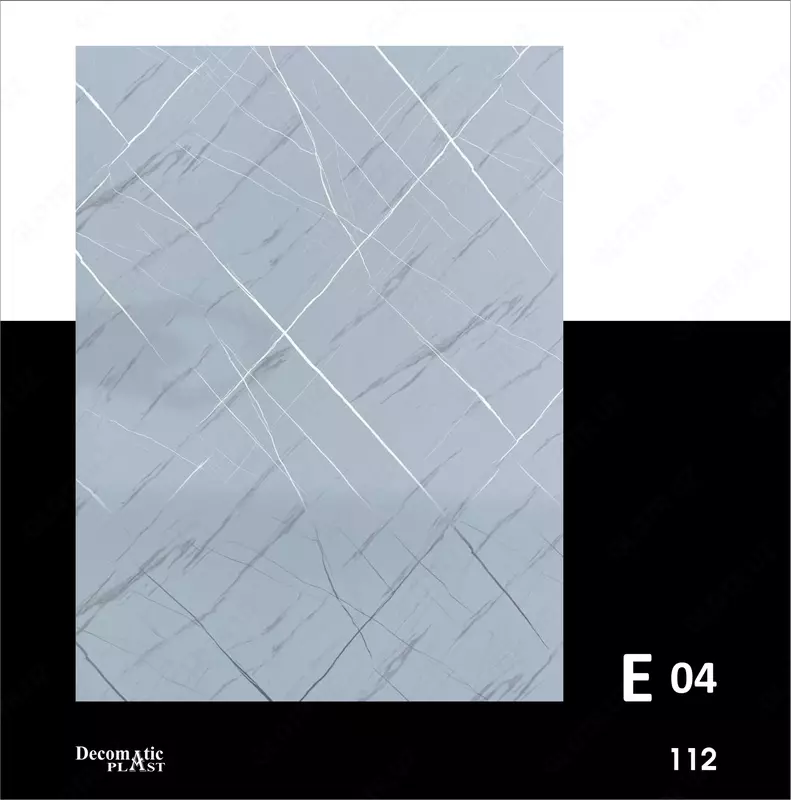  Kumush PVX dekorativ paneli E 04  1.22*2.80 - 