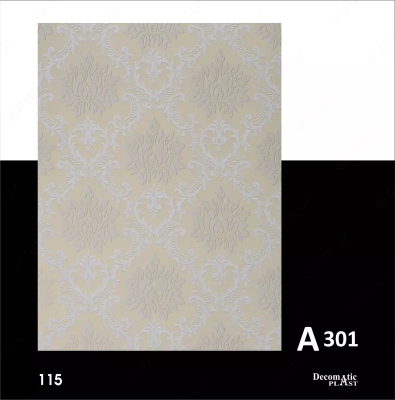 Глянцевая декоративная панель  из ПВХ 1.22*2.80  A301