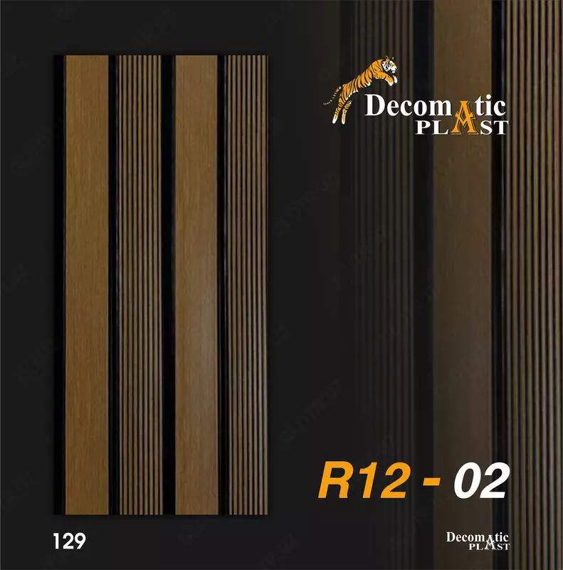 Yivli PVX dekorativ paneli 0.20х2.90