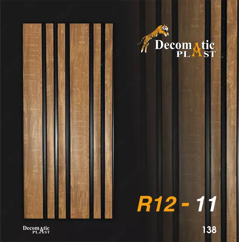 Yivli PVX dekorativ paneli 0.20х2.90 - 85 000 so'm