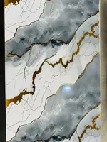  1220 mm x 2800 mm olchamdagi dekorativ PVX panellar E 34 - 