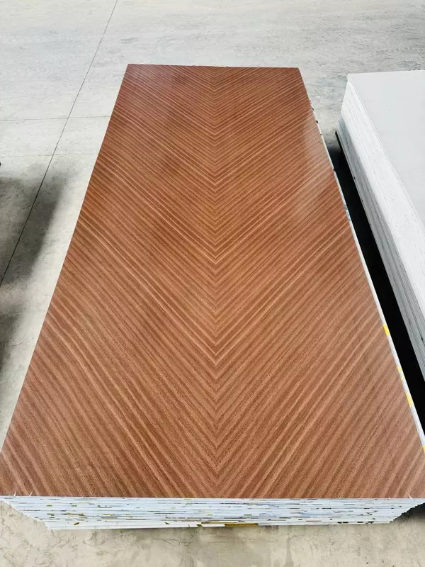  1220 mm x 2800 mm olchamdagi dekorativ PVX panellar B01 - 