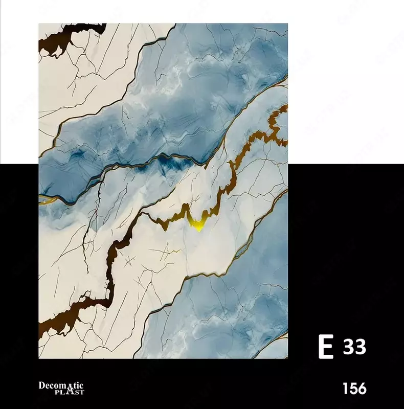 Декоративные панели из ПВХ размером 1220 мм х 2800 мм E33