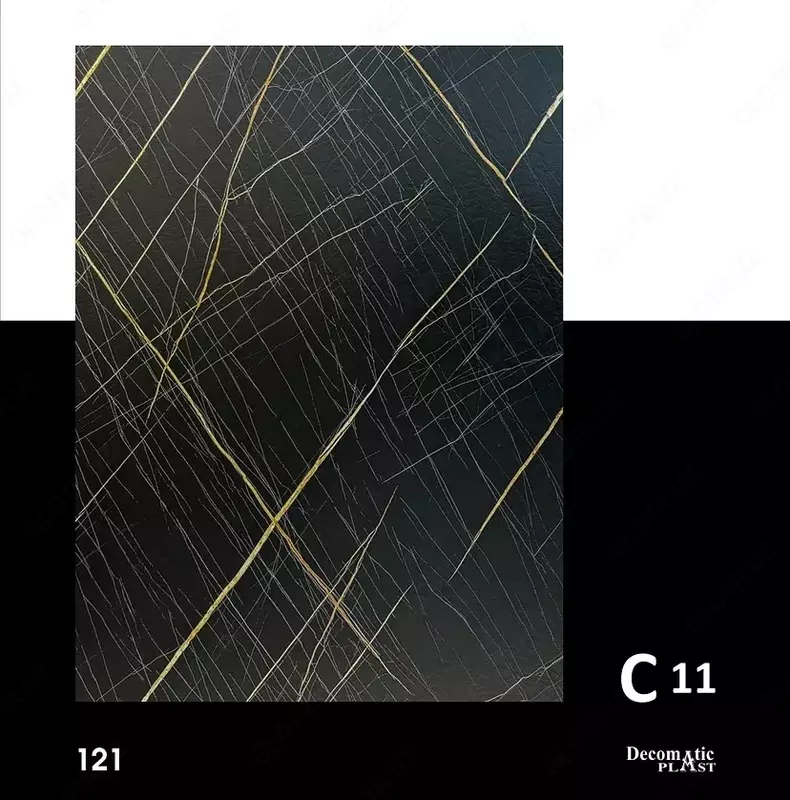 Mat dekorativ PVX paneli