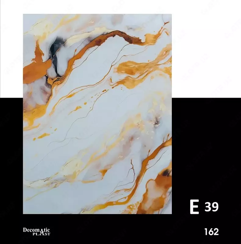 Yaltiroq PVX dekorativ paneli 1.22 * 2.80 E 39