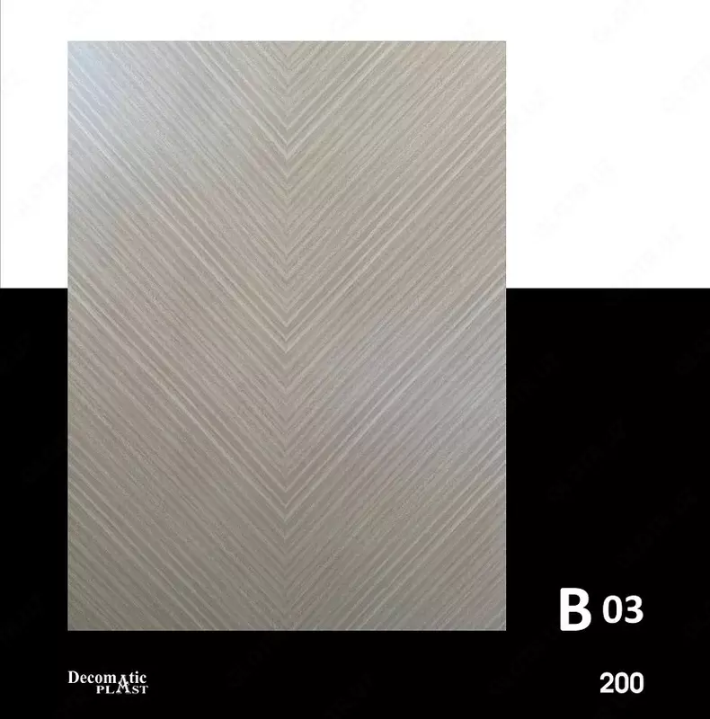 Декоративные панели из ПВХ размером 1220 мм х 2800 мм B 03