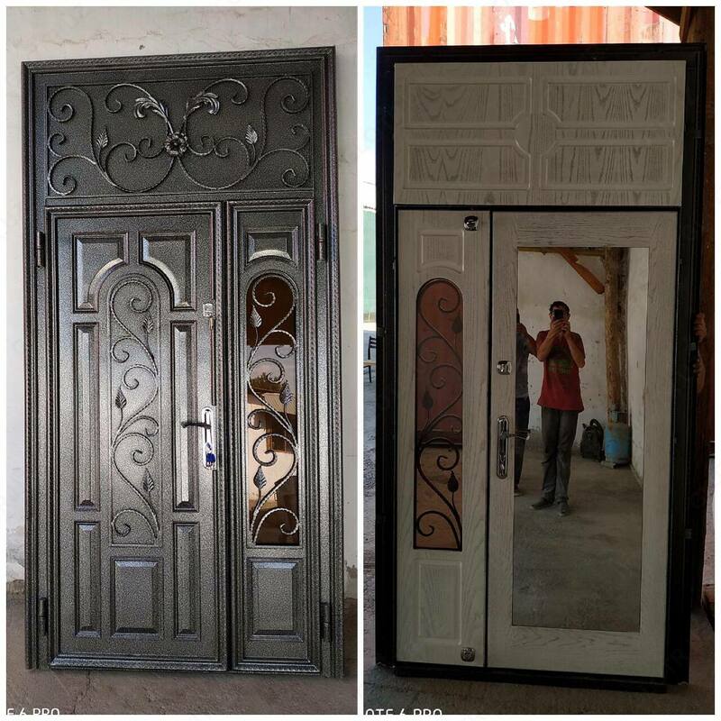 Входная двухсторонняя дверь - ЧП Мет Мастер Сервис