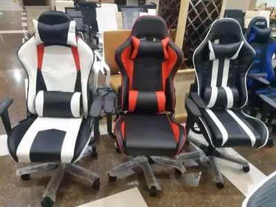 Стильное геймерское кресло (Экокожа) Ассортимент