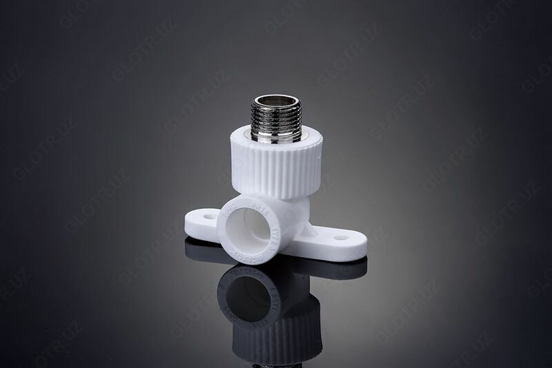 Отвод с настенным креплением - НР 20 мм - от {0} сум