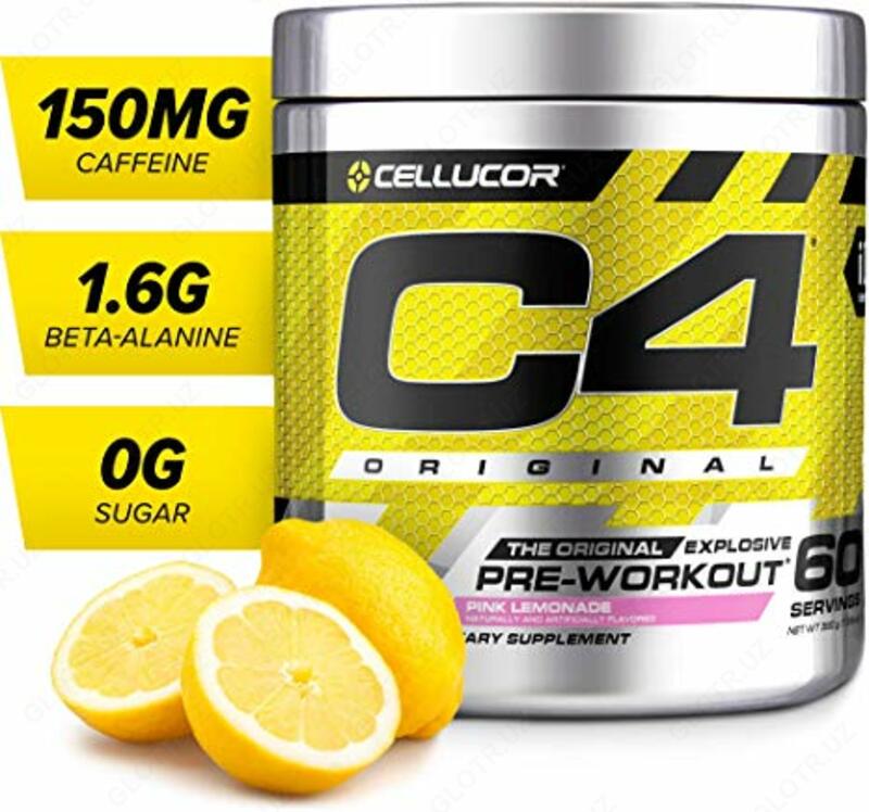 Cellucor  C4 Original Explosive  Pre-Workout  Pink Lemonade  390gr 60 serving