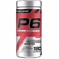 CELLUCOR P6 tomonidan ishlab chiqilgan ANABOLIK TESTOSTERONE BOOSTER 120 CAPS