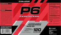   CELLUCOR P6 tomonidan ishlab chiqilgan ANABOLIK TESTOSTERONE BOOSTER 120 CAPS
