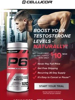  CELLUCOR P6 tomonidan ishlab chiqilgan ANABOLIK TESTOSTERONE BOOSTER 120 CAPS Ulgurji va chakana