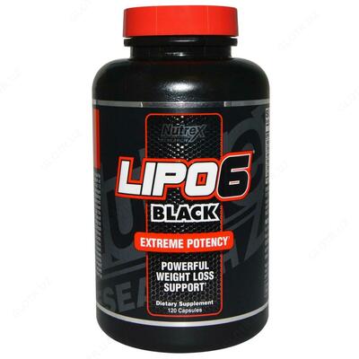 Nutrex Lipo-6 Black 120 caps LIPO-6 Black создан для того