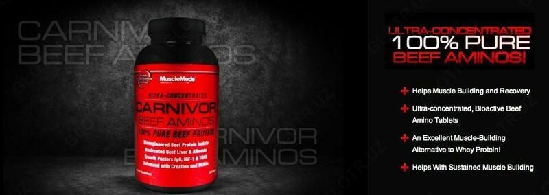  Аминокислоты CARNIVOR Beef Aminos Kachok.uz