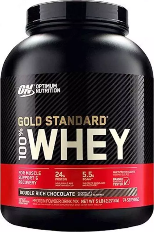 100 % WHEY GOLD STANDART 5LB DOUBLE RICH CHOCOLATE
