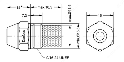 Топливная форсунка для дизельных горелок